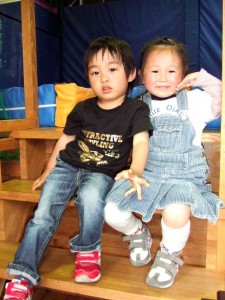 仲良くピース☆