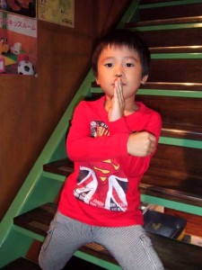 ★本日のキッズモデルとＭくん★